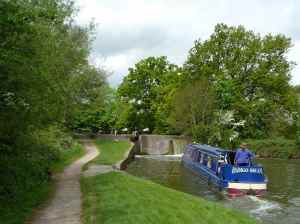 The gentle start of the Lapworth flight (this must be the third or fourth lock up)