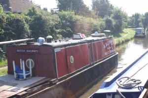 I thought that the railway's contempt of the canals would inhibit them from having a boat, but here we are...