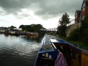 Our mooring in Northwich